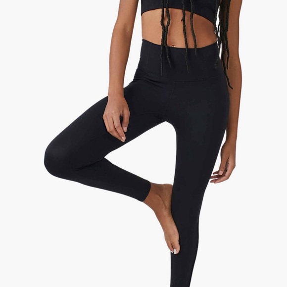 FP Movement x hatch never better Black Leggings Stretchy Full-Length - Picture 2 of 4